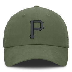 Pittsburgh Pirates Fanatics Pine Rider Adjustable Hat - Olive - Fanatics Online