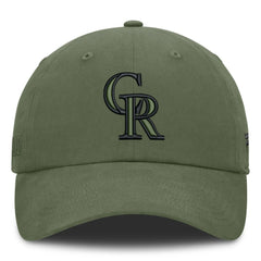 Colorado Rockies Fanatics Pine Rider Adjustable Hat - Olive - Fanatics Sale