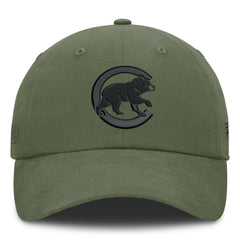 Chicago Cubs Fanatics Pine Rider Adjustable Hat - Olive - Fanatics on Sale