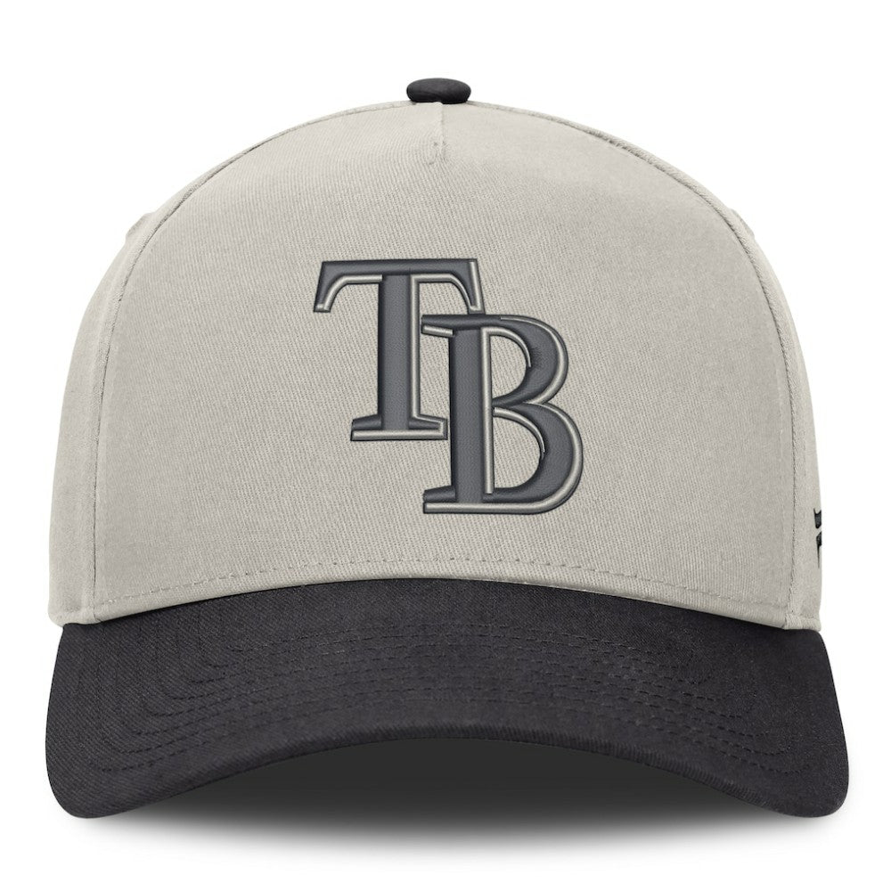 Tampa Bay Rays Fanatics Wonder A-Frame Adjustable Hat - Stone/Graphite - Fanatics on Sale