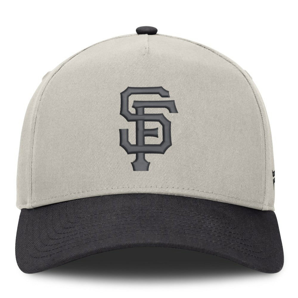 San Francisco Giants Fanatics Wonder A-Frame Adjustable Hat - Stone/Graphite - Fanatics Lifestyle