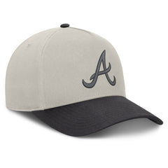 Atlanta Braves Fanatics Wonder A-Frame Adjustable Hat - Stone/Graphite - Fanatics Online