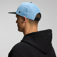 San Francisco Giants Fanatics Twinbill Snapback Hat - Denim - Fanatics on Sale