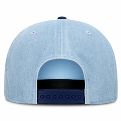 Detroit Tigers Fanatics Twinbill Snapback Hat - Denim - Fanatics on Sale