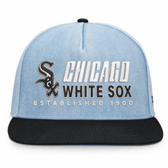 Chicago White Sox Fanatics Twinbill Snapback Hat - Denim - Fanatics Lifestyle
