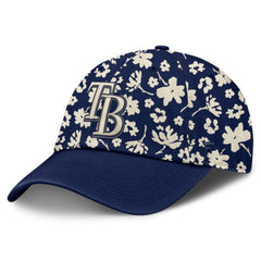 Tampa Bay Rays Fanatics Women's Blossom Adjustable Hat - Navy - Fanatics on Sale