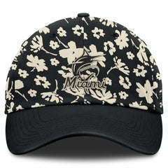 Miami Marlins Fanatics Women's Blossom Adjustable Hat - Black - Fanatics Online