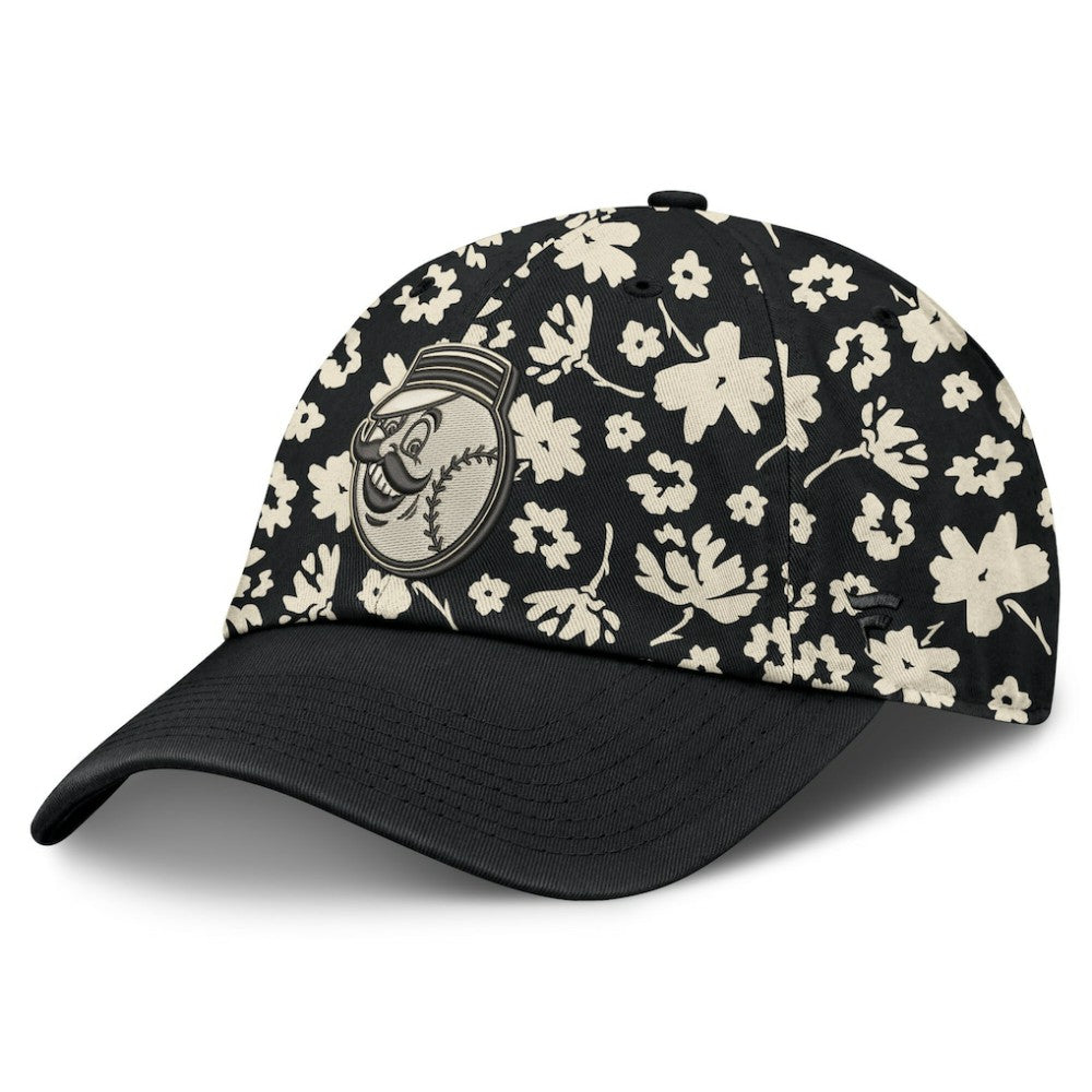Cincinnati Reds Fanatics Women's Blossom Adjustable Hat - Black - Fanatics Lifestyle