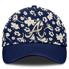 Atlanta Braves Fanatics Women's Blossom Adjustable Hat - Navy - Fanatics Online