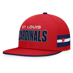 St. Louis Cardinals Fanatics Pick Off Fitted Hat - Red - Fanatics Lifestyle