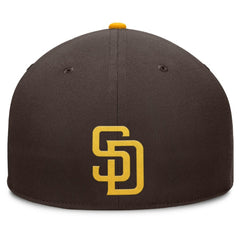 San Diego Padres Fanatics Pick Off Fitted Hat - Brown - Fanatics Sale