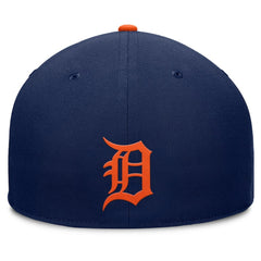 Detroit Tigers Fanatics Pick Off Fitted Hat - Navy - Fanatics Online