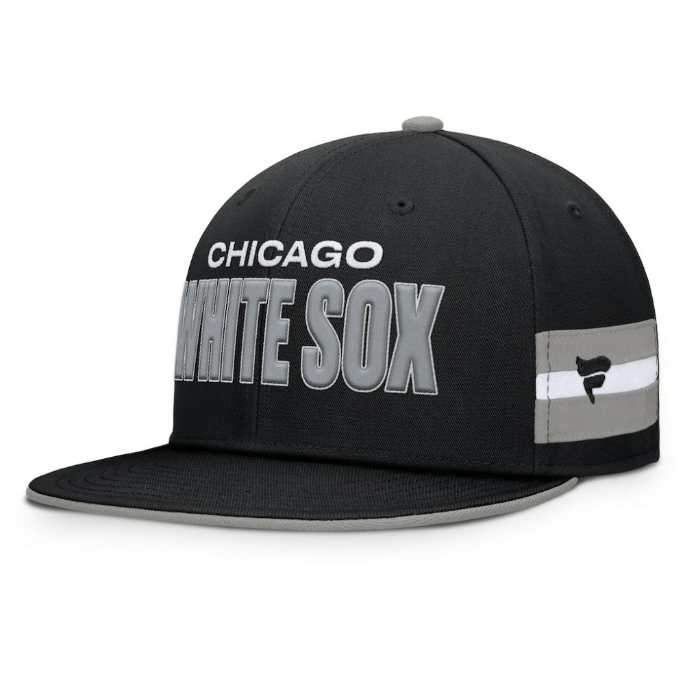 Chicago White Sox Fanatics Pick Off Fitted Hat - Black - Fanatics Lifestyle