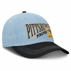 Pittsburgh Pirates Fanatics Retire Adjustable Hat - Denim - Fanatics Sale