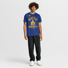 Seattle Mariners Nike Cooperstown Collection T-Shirt - Royal - Nike Lifestyle