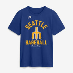 Seattle Mariners Nike Cooperstown Collection T-Shirt - Royal - Nike Lifestyle