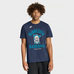 Minnesota Twins Nike Cooperstown Collection T-Shirt - Navy - Nike Online
