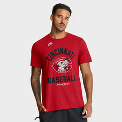 Cincinnati Reds Nike Cooperstown Collection T-Shirt - Red - Nike Lifestyle