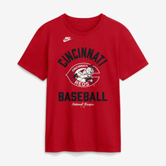 Cincinnati Reds Nike Cooperstown Collection T-Shirt - Red - Nike Lifestyle