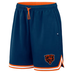 Fanatics Chicago Bears Fearless Drive Shorts Navy