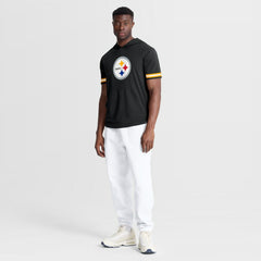 Fanatics Pittsburgh Steelers Optimal Play Short Sleeve Hooded T-Shirt Black