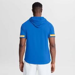 Fanatics Los Angeles Chargers Optimal Play Short Sleeve Hooded T-Shirt Powder Blue