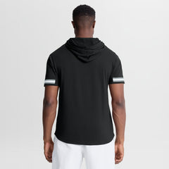 Fanatics Las Vegas Raiders Optimal Play Short Sleeve Hooded T-Shirt Black