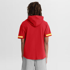 Fanatics Kansas City Chiefs Optimal Play Short Sleeve Hooded T-Shirt Red