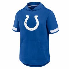 Fanatics Indianapolis Colts Optimal Play Short Sleeve Hooded T-Shirt Royal