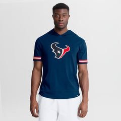 Fanatics Houston Texans Optimal Play Short Sleeve Hooded T-Shirt Navy