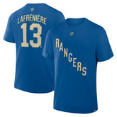 Alexis Lafreniere New York Rangers Fanatics Authentic Stack Name & Number T-Shirt - Blue - NHL 2001571407