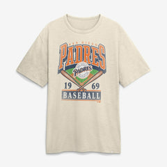 San Diego Padres Fanatics Stadium Slub T-Shirt - Tan - Fanatics on Sale