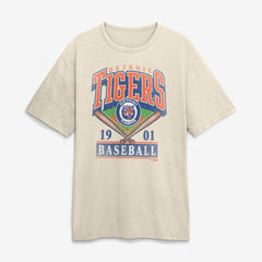 Detroit Tigers Fanatics Stadium Slub T-Shirt - Tan - Fanatics Discount