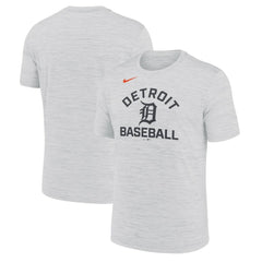Detroit Tigers Nike Velocity Team City Baseball Dri-FIT T-Shirt - Ash - Nike Online