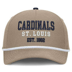 St. Louis Cardinals Nike Father's Day Rope Rise Adjustable Hat - Khaki - Nike Online