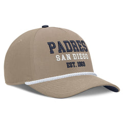 San Diego Padres Nike Father's Day Rope Rise Adjustable Hat - Khaki - Nike Sale