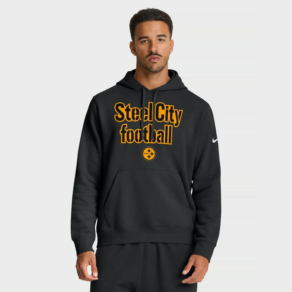 Nike Pittsburgh Steelers Local Club Hoodie Black