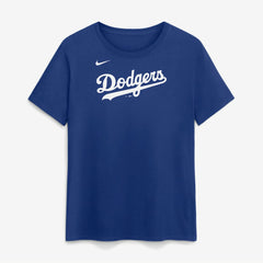 Los Angeles Dodgers Nike Women's Wordmark T-Shirt - Royal - Nike Discount