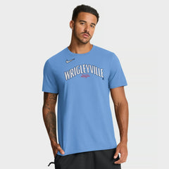 Chicago Cubs Nike City Connect Large Logo T-Shirt - Light Blue - Nike on Sale