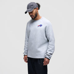 Nike Buffalo Bills Tech Fleece Raglan Sweatshirt Heather Gray