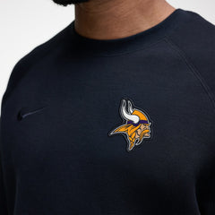 Nike Minnesota Vikings Tech Fleece Raglan Sweatshirt Black