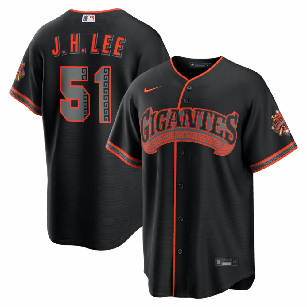 Jung Hoo Lee San Francisco Giants Nike Alternate Stadium Jersey - Black - Nike on Sale