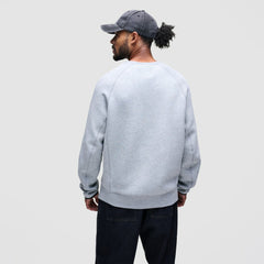 San Diego Padres Nike Tech Fleece Raglan Sweatshirt - Heather Gray - Nike Sale