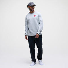 Philadelphia Phillies Nike Tech Fleece Raglan Sweatshirt - Heather Charcoal - Nike Discount