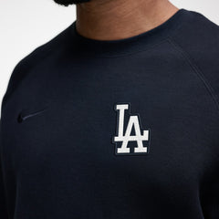 Los Angeles Dodgers Nike Tech Fleece Raglan Sweatshirt - Black - Nike Online