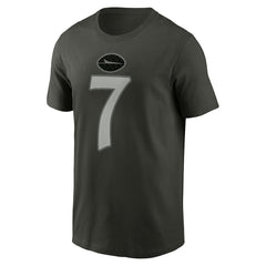 Nike Justin Fields New York Jets 2025 Rivalries Collection Player Name & Number T-Shirt Gotham Green