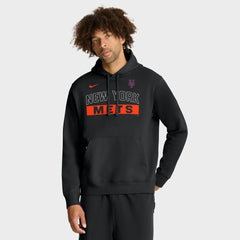 New York Mets Nike Primetime Club Hoodie - Black - Nike on Sale