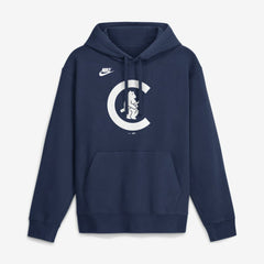 Chicago Cubs Nike Cooperstown Collection Logo Club Hoodie - Navy - Nike Discount