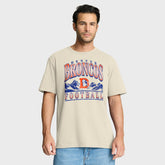 Fanatics Denver Broncos Team Archives T-Shirt Cream