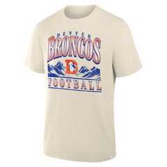 Fanatics Denver Broncos Team Archives T-Shirt Cream